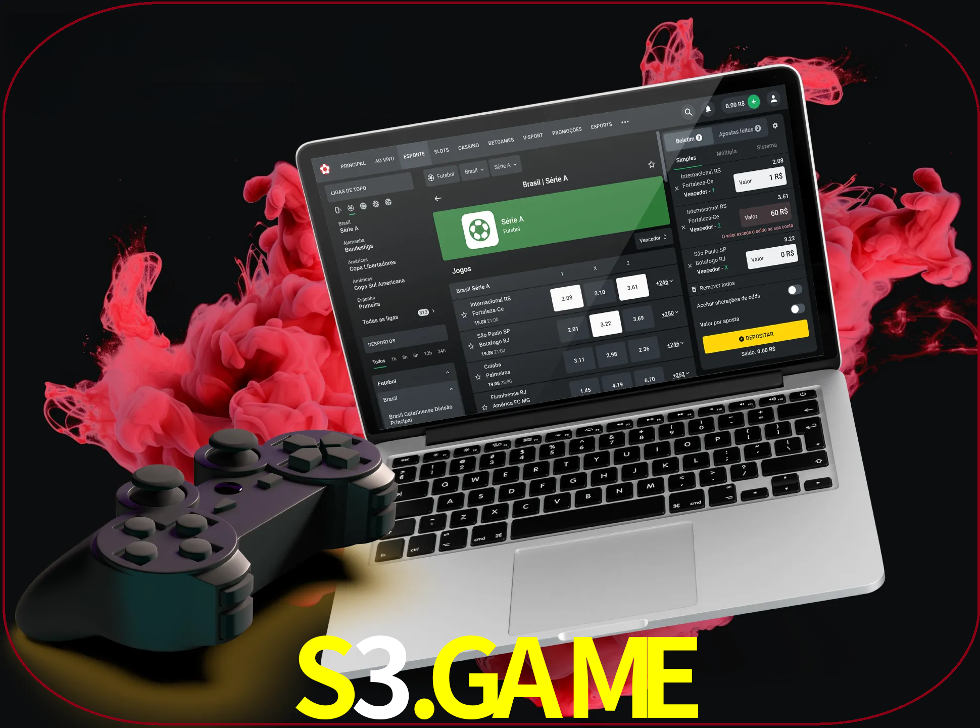 Visite a secção especial de jogos de vídeo em s3.game para descobrir em que jogos pode apostar e ganhar muito dinheiro.